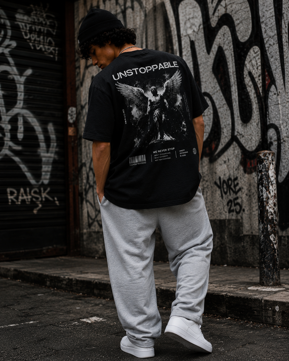 UNSTP Essential Tee — Camiseta Oversize Minimal Streetwear