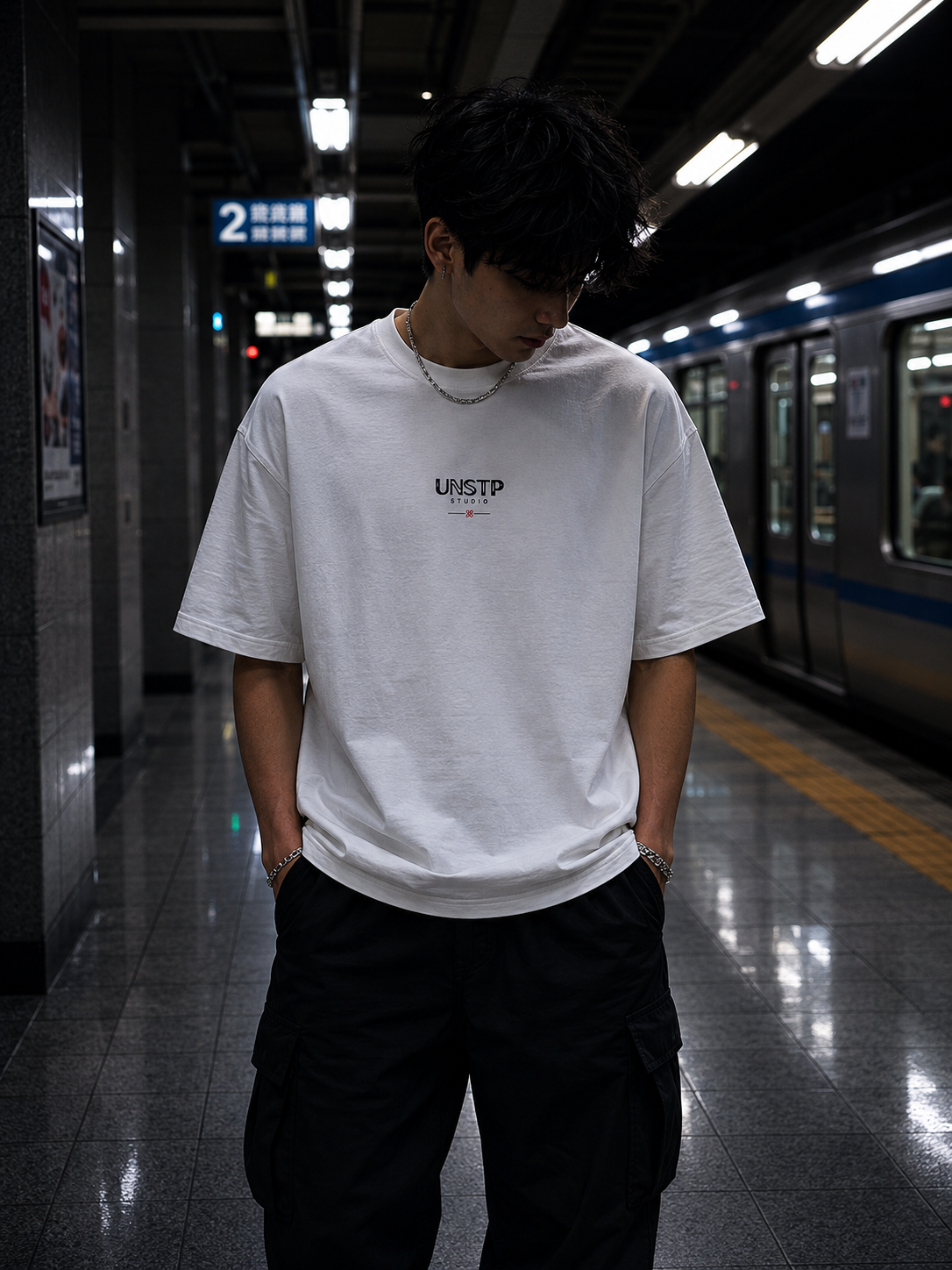 UNSTP Temple Tee | Camiseta Streetwear Japonesa Premium