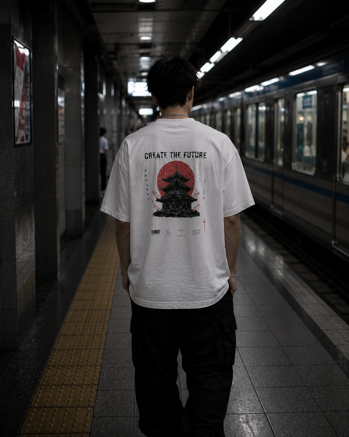 UNSTP Temple Tee | Camiseta Streetwear Japonesa Premium