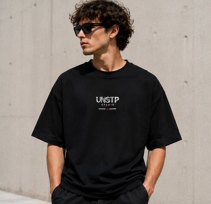UNSTP Future Temple Tee | Oversized Graphic Streetwear