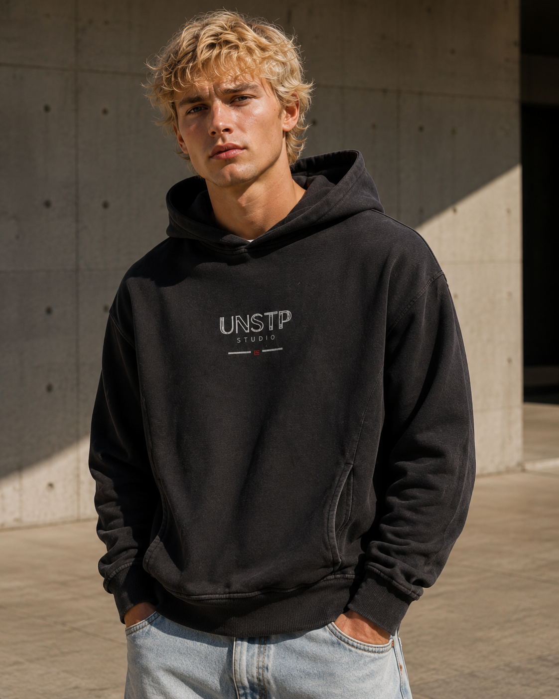 UNSTP Studio Washed Hoodie