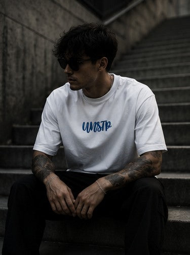 Camiseta UNSTP Logo Azul | Básica Orgánica Streetwear