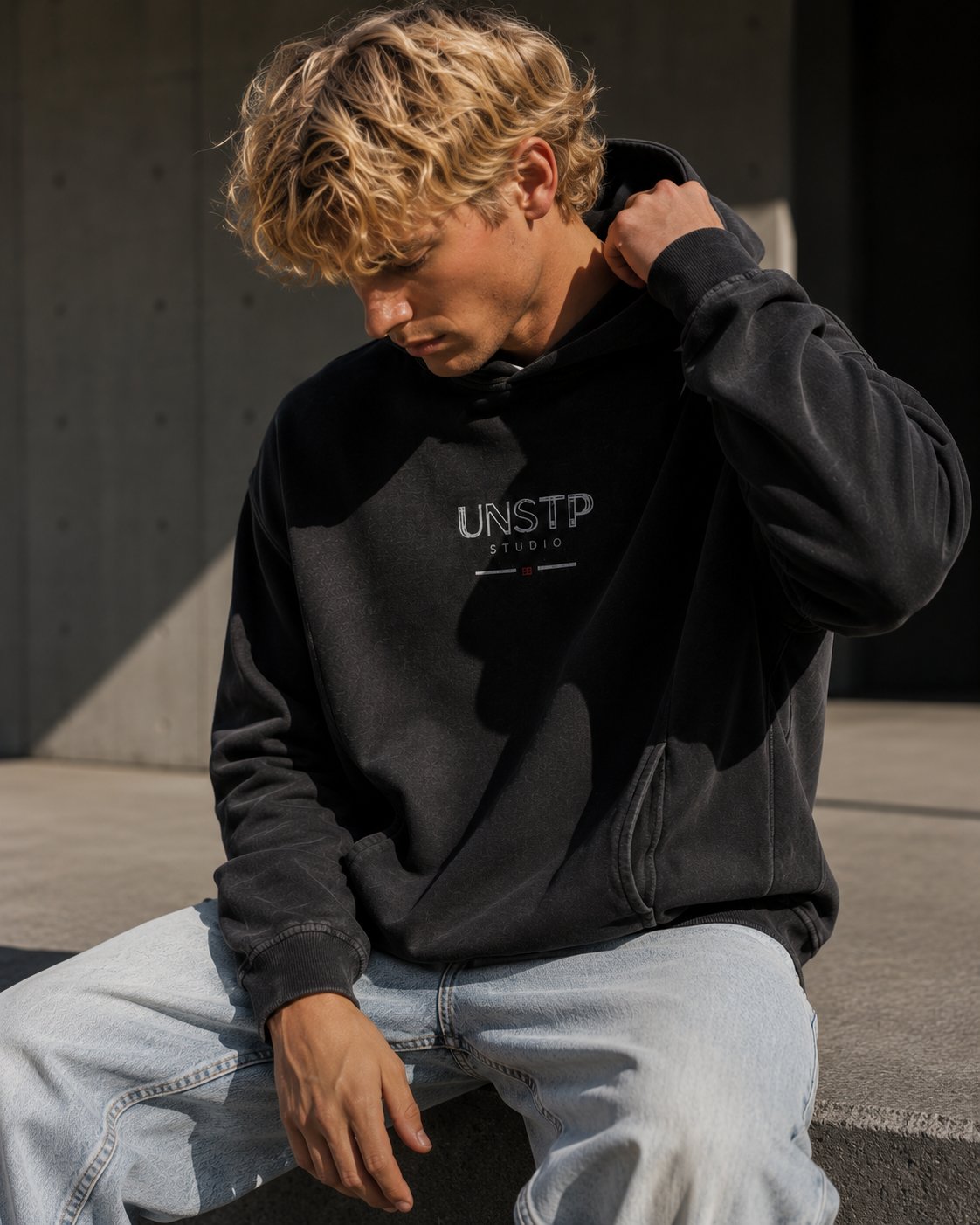 UNSTP Studio Washed Hoodie