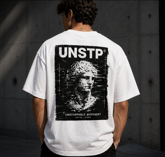 UNSTP Sculpture Graphic Boxy Tee